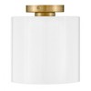 Lark Pippa 1 - Light Flush Mount in  Lacquered Brass - 2 of 4