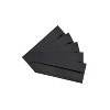 JAM Paper #10 Business Envelopes 4.125 x 9.5 Black Linen 900921796 - 3 of 4