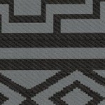 black, gray geometric wall