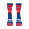 NFL Buffalo Bills Youth Mixer Crew Socks: Cushioned Heel & Toe, Knit Fabric - 2 of 3