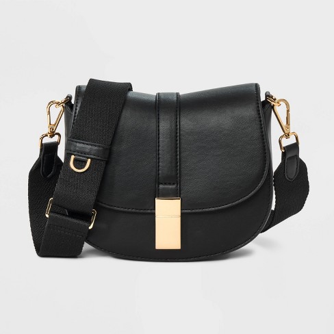 Saddle Crossbody Bag A New Day Black Target