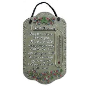 Welcome Sign, Irish Blessing Porch Decor, Resin Slate Plaque, Ready To Hang Decor - 1 of 1