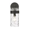 Fontaine 14" Glass Wall Sconce - Dimmable, Damp Rated, 1 Bulb, Elegant Design - 2 of 4
