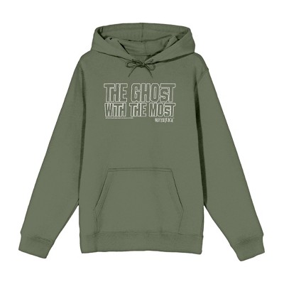 Beetlejuice Ghost With The Most Adult Long Sleeve Hoodie