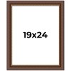 PosterPalooza | Traditional Brown Picture Frame - UV Acrylic, Foam Board Backing, Hanging Hardware - 2 of 4