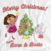 Toddler Boys' Dora The Explorer Happy Holidays From Dora And Boots T-Shirt - 2 of 4