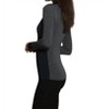 Women's Skinny Rib Vee Pullover - LABEL+thread - 2 of 4