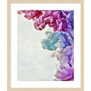 Amanti Art Cotton Candy Clouded Water I by Ashley Aldridge Wood Framed Wall Art Print - 1 of 4