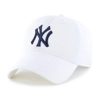 MLB New York Yankees White Clean Up Hat
