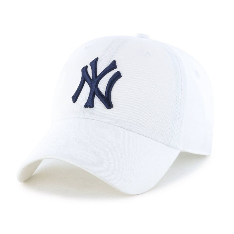 MLB New York Yankees White Clean Up Hat, 1 of 3