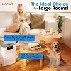 SereneLife Smart Air Purifier WiFi-Controlled HEPA Filter - 2 of 4
