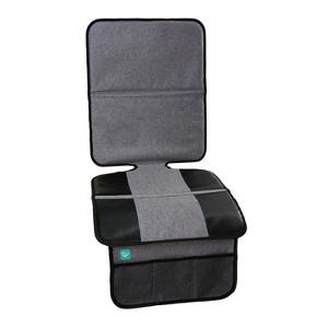 Joybi Black and Gray Child Seat Protection Mat, Protective Cover for Car Seats - 1 of 4