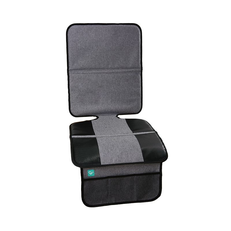 Joybi Black and Gray Child Seat Protection Mat, Protective Cover for Car Seats, 1 of 10