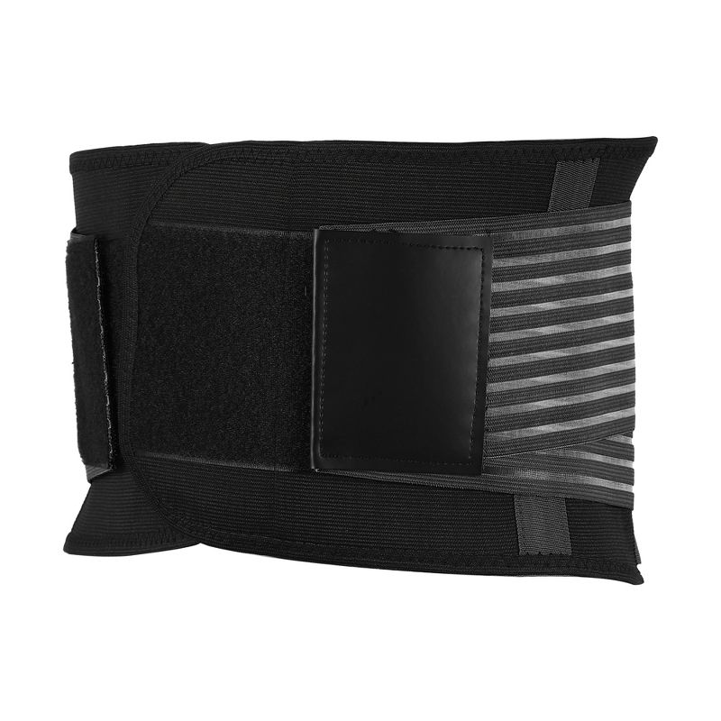 Unique Bargains Breathable Back Lumbar Adjustable Support Belt 1 Pc, 1 of 7