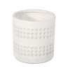 Okak Antique White Planter 10/12/13/15/1.7 Inch Durable Weather-Resistant Indoor/Outdoor Pot for Plants, Garden, Patio - 2 of 4