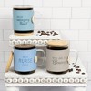 Pavilion Gift Company - Aunt - 16 oz Wrapped Glass Mug with Coaster Lid - Drinkware - 3 of 4