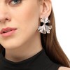 SOHI Women's Gold Flora Stud Earrings - 3 of 3