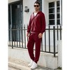 Men's Tracksuits 2 Piece Hooded Athletic Sweatsuit Zip Jogging Sportsuits - 2 of 4