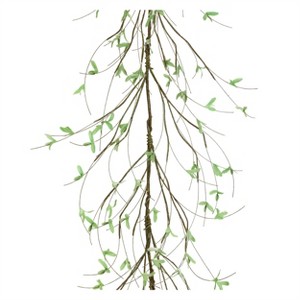 Mini Leaf Twig Garland (Set of 2) - 1 of 2
