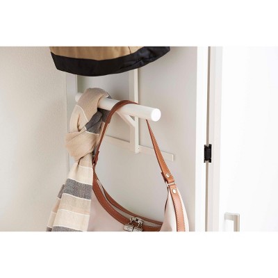 Kids' White Wooden Over-the-Door Backpack Hanger