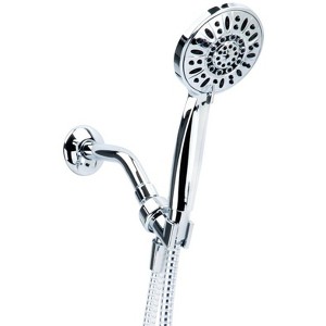 OakBrook Chrome PVC 3 settings Handheld Showerhead 1.8 gpm Model No. 520 A3155CCP-WS - 1 of 1