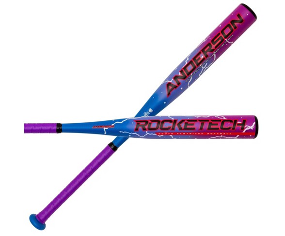 Anderson RockeTech Youth 2019 (-12) Fastpitch Softball Bat - 28/16