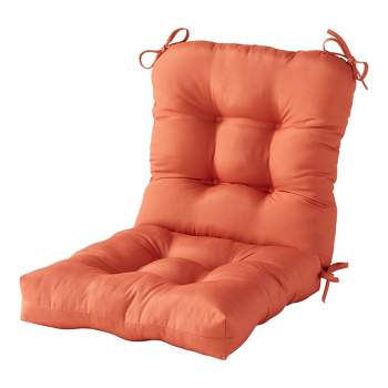Kensington Garden 24x22 Solid Outdoor High Back Chair Cushion Salsa :  Target