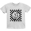 The Juniper Shop SmileyWorld Checkered Lightning Distressed Youth Short Sleeve Tee - 3 of 4