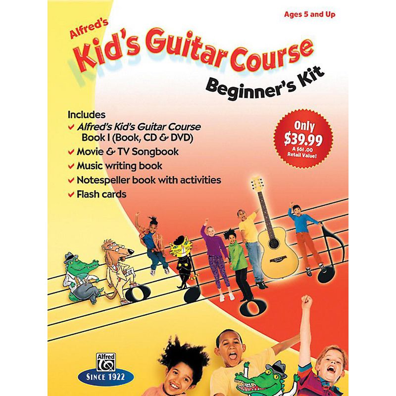 Alfred Alfred's Kid's Guitar Course: Beginner's Kit, 1 of 2