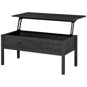 39" Modern Minimalist Lift Top Coffee Table, Center Coffee Table With Storage, Floor Standing Coffee Table For Living Room Bedrooms Apartment - 1 of 4