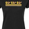 Women's - Pokémon - Pikachu Eevee Retro Fitted Graphic T-Shirt - 2 of 3
