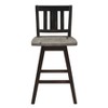 NicBex Dining Chairs Set of 2 Counter Height Chairs 360-degree Swivel Chair Solid Rubberwood for Kitchen - 2 of 4