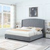 Carolina Living Queen Jaden Upholstered Platform Bed Frame - image 2 of 4