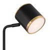 Possini Euro Design Possini Euro Corbeau 11 1/2" High Black and Gold LED Wall Sconce - 3 of 4
