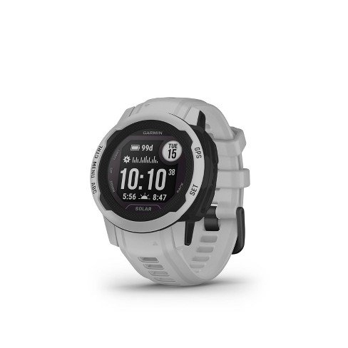 Garmin Instinct 2S Solar Rugged GPS Smartwatch Heart Rate Monitor - Mist  Grey