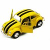 KiNSMART - 1967 Volkswagen Classic Beetle 5 Inch 1:32 Scale Die Cast Metal Model Toy Set Of 4 w/ Racing Strips - 2 of 4