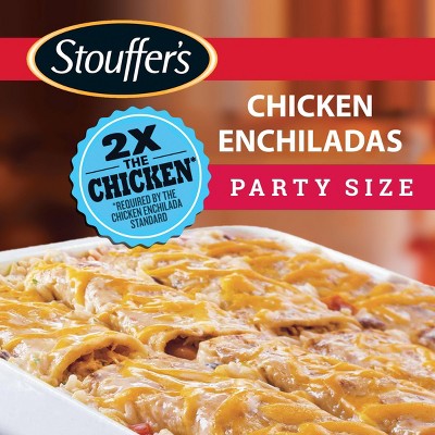 Stouffer's Frozen Chicken Enchiladas Party Size - 57oz - 8ct