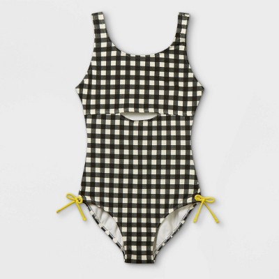 Black Girls One Piece Swimsuits Target