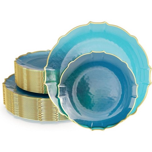 Disposable wedding 2025 dinnerware sets