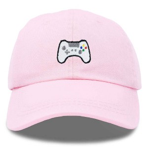 Dalix Game Controller Embroidered Mens Womens Cotton Dad Hat Baseball Cap Adjustable - 1 of 4