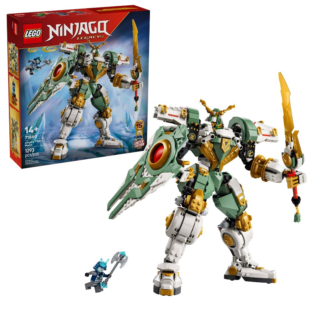 LEGO NINJAGO Lloyd's Titan Mech 15th Anniversary 71860