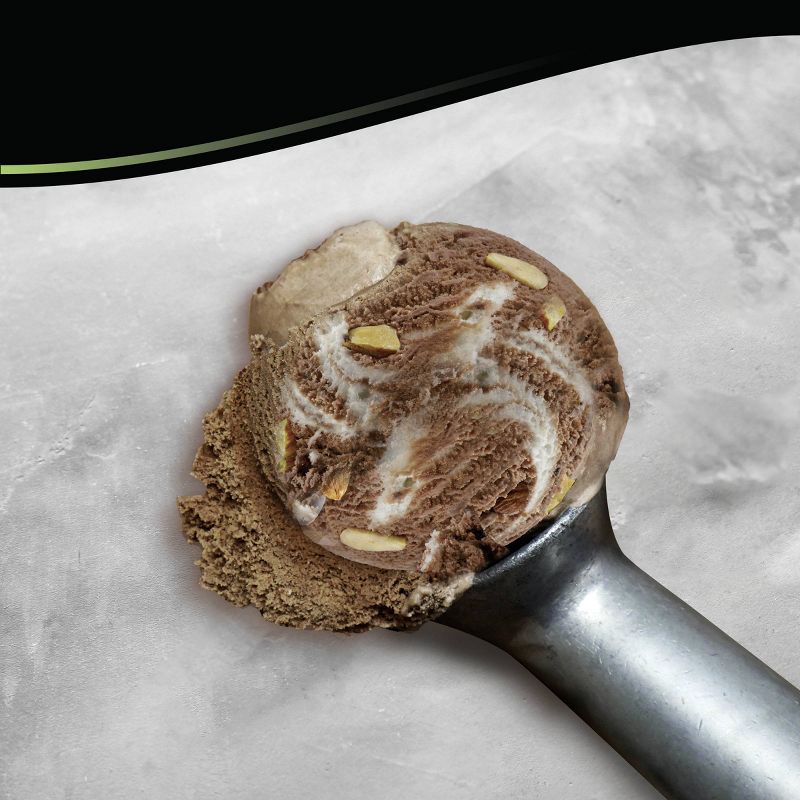 Breyers Rocky Road Frozen Dairy Dessert With Marshmallow Swirl &#38; Roasted Almonds - 48oz, 3 of 7