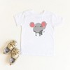 The Juniper Shop Elephant Colorful Toddler Short Sleeve Tee - 2 of 2