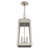 Livex Lighting Oslo 3 - Light Pendant in  Brushed Nickel - 3 of 4