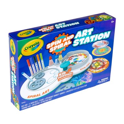 Crayola Spin & Spiral Art Station Activity Kit