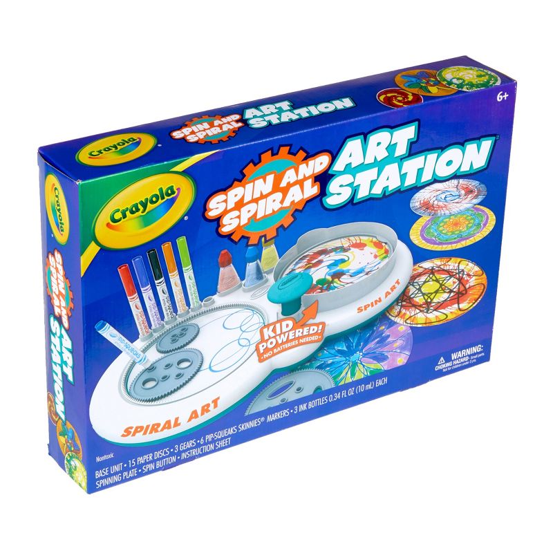 Crayola Spin & Spiral Art Station Activity Kit, 6 of 8