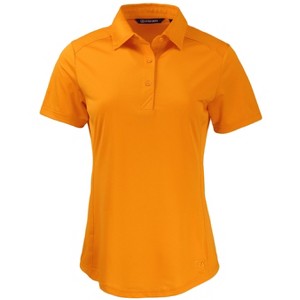 Cutter & Buck Prospect Textured Stretch Womens Short Sleeve Polo Shirt - 1 of 2