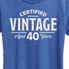 Women's - Instant Message - Certified Vintage 40 Short Sleeve Graphic T-Shirt - 2 of 4