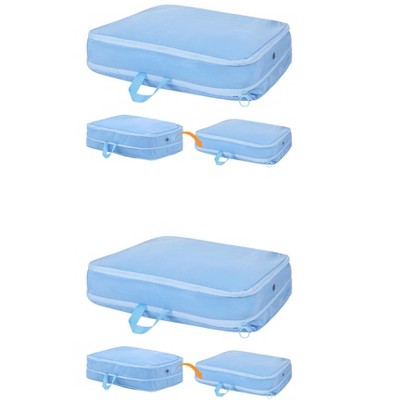 REGALWOVEN Foldable Organizing Clothing Storage Bags with Handle 2 Pcs