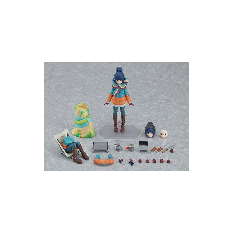 Good Smile - Laid Back Camp - Rin Shima Figurema Action Figure Deluxe Version, 1 of 8
